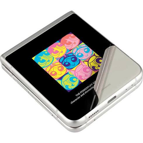 Cartoon Network Powerpuff Girls Neon Galaxy Z Flip3 5G Skin