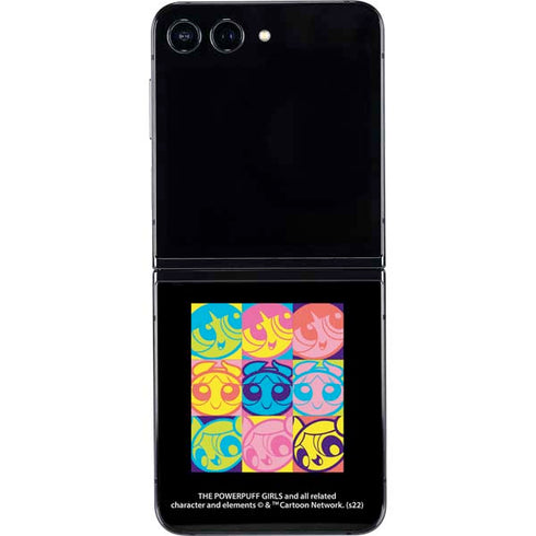 Cartoon Network Powerpuff Girls Neon Galaxy Z Flip5 5G Skin