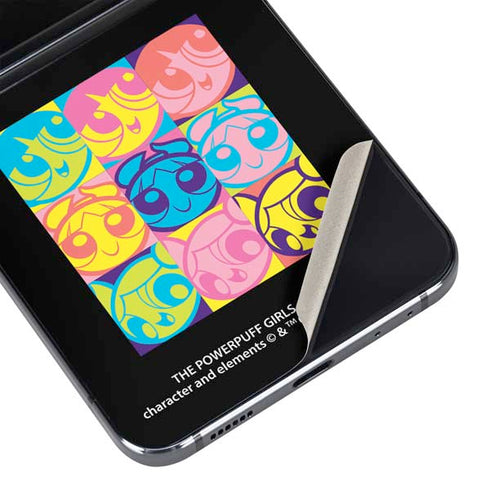 Cartoon Network Powerpuff Girls Neon Galaxy Z Flip5 5G Skin