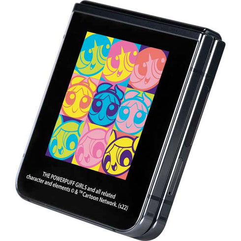 Cartoon Network Powerpuff Girls Neon Galaxy Z Flip5 5G Skin