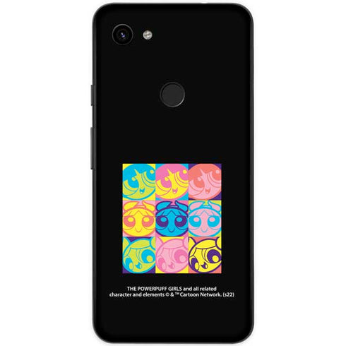 Cartoon Network Powerpuff Girls Neon Google Pixel 3a Skin