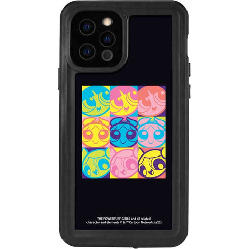 Cartoon Network Powerpuff Girls Neon iPhone 12 Pro Waterproof Case