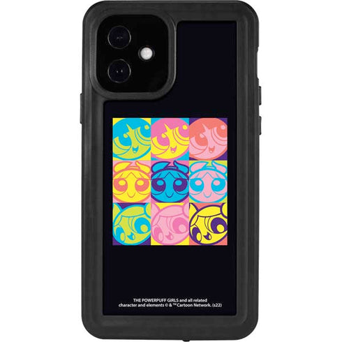 Cartoon Network Powerpuff Girls Neon iPhone 12 Waterproof Case