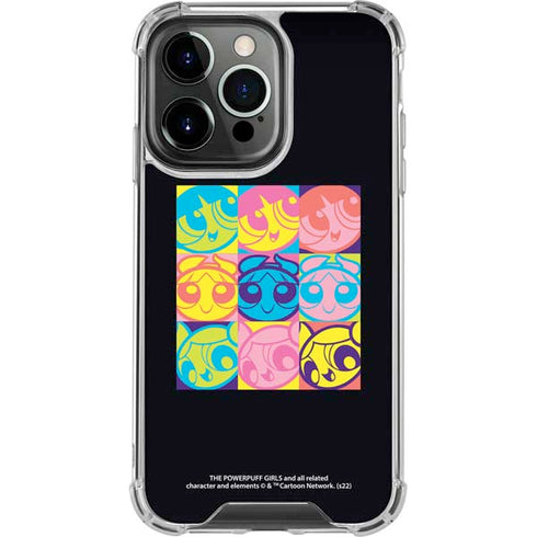 Cartoon Network Powerpuff Girls Neon iPhone 13 Pro Clear Case