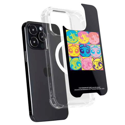 Cartoon Network Powerpuff Girls Neon iPhone 13 Pro Max MagSafe Case