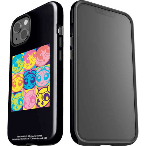Cartoon Network Powerpuff Girls Neon iPhone 15 Plus Impact Case