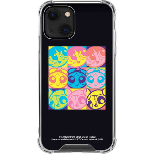 Cartoon Network Powerpuff Girls Neon iPhone 14 Plus Clear Case