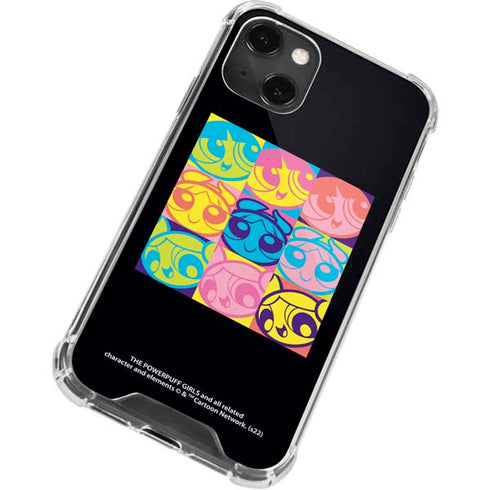 Cartoon Network Powerpuff Girls Neon iPhone 14 Plus Clear Case
