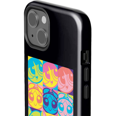 Cartoon Network Powerpuff Girls Neon iPhone 14 Impact Case