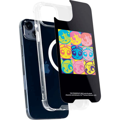 Cartoon Network Powerpuff Girls Neon iPhone 15 Plus MagSafe Case