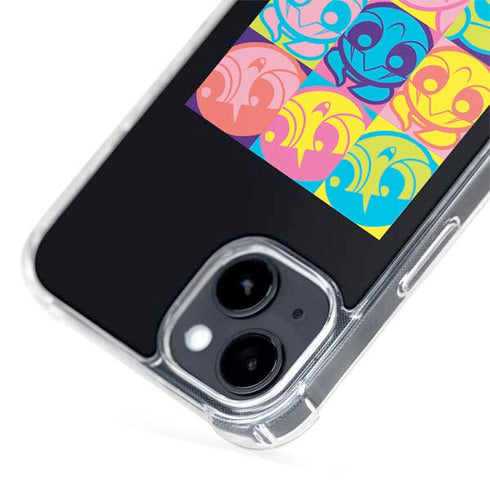 Cartoon Network Powerpuff Girls Neon iPhone 15 Plus MagSafe Case