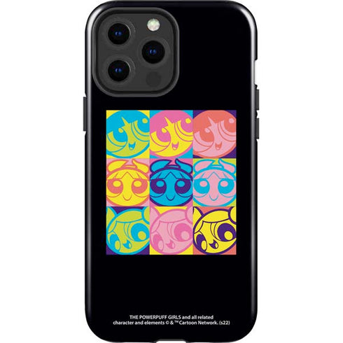 Cartoon Network Powerpuff Girls Neon iPhone 15 Pro Max Impact Case