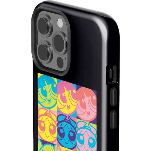 Cartoon Network Powerpuff Girls Neon iPhone 15 Pro Max Impact Case