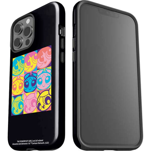 Cartoon Network Powerpuff Girls Neon iPhone 15 Pro Max Impact Case