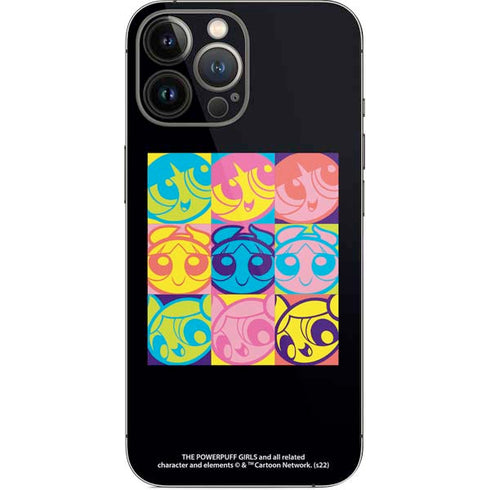 Cartoon Network Powerpuff Girls Neon iPhone 14 Pro Max Skin