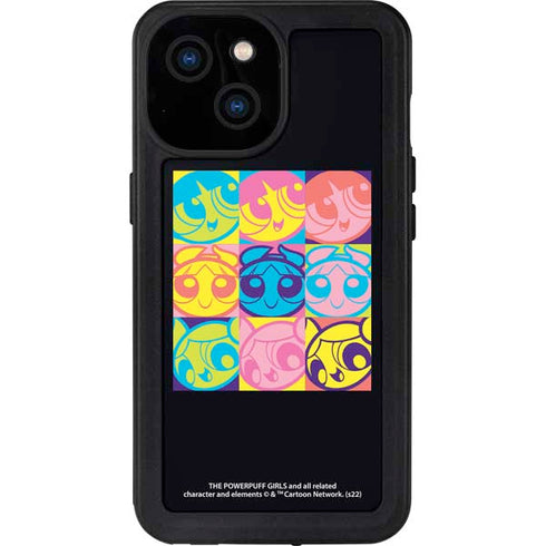 Cartoon Network Powerpuff Girls Neon iPhone 15 Waterproof Case