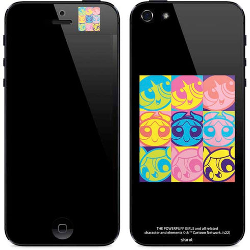 Cartoon Network Powerpuff Girls Neon iPhone 5/5s/5SE Skin