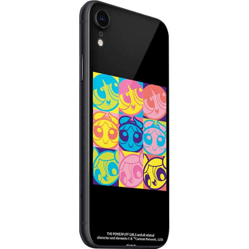 Cartoon Network Powerpuff Girls Neon iPhone SE (2nd & 3rd Gen) Skin