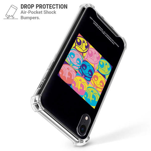Cartoon Network Powerpuff Girls Neon iPhone XR Clear Case