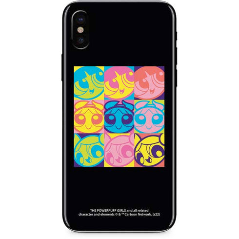 Cartoon Network Powerpuff Girls Neon iPhone XS Skin