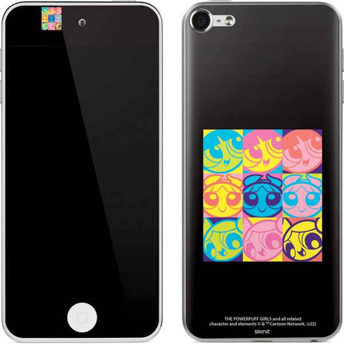 Cartoon Network Powerpuff Girls Neon Apple iPod Skin