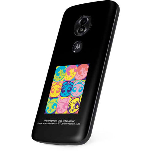 Cartoon Network Powerpuff Girls Neon Moto E5 Play Skin