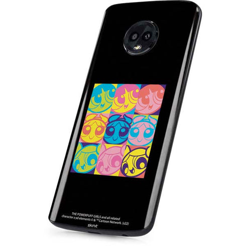 Cartoon Network Powerpuff Girls Neon Moto G6 Skin
