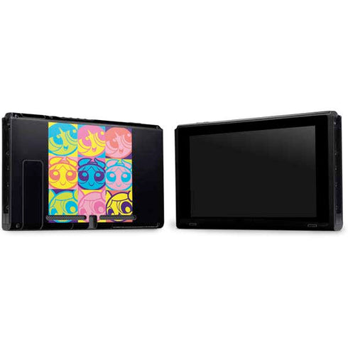 Cartoon Network Powerpuff Girls Neon Nintendo Switch Bundle Skin