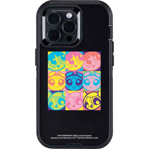 Cartoon Network Powerpuff Girls Neon Otterbox Defender iPhone Skin