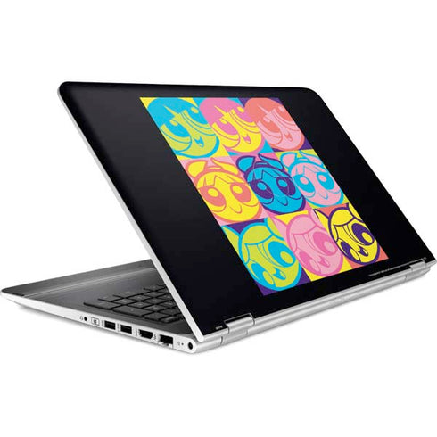 Cartoon Network Powerpuff Girls Neon HP Pavilion Skin