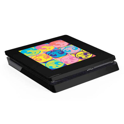 Cartoon Network Powerpuff Girls Neon PS4 Slim Skin