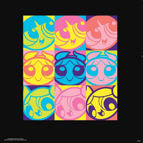 Cartoon Network Powerpuff Girls Neon PS4 Slim Skin