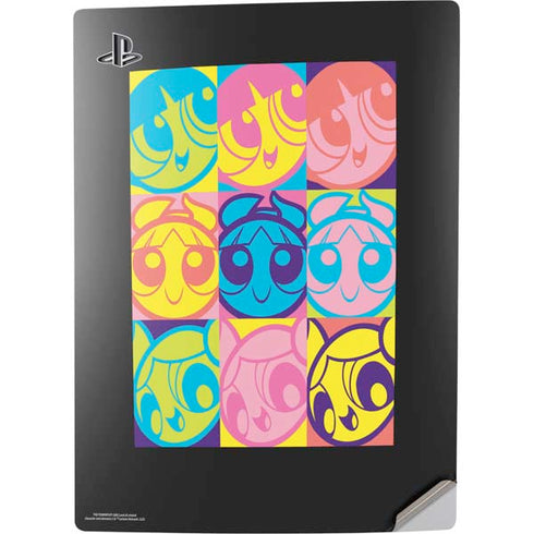Cartoon Network Powerpuff Girls Neon PS5 Digital Edition Console Skin