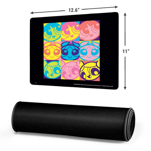 Cartoon Network Powerpuff Girls Neon Gaming Mouse Pad