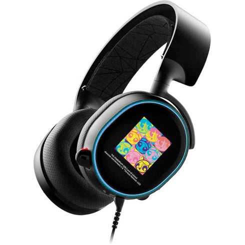 Cartoon Network Powerpuff Girls Neon SteelSeries Arctis 3 Skin