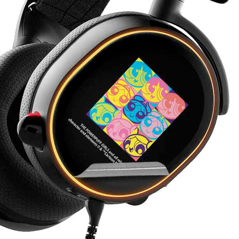 Cartoon Network Powerpuff Girls Neon SteelSeries Arctis 3 Skin
