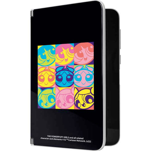Cartoon Network Powerpuff Girls Neon Surface Duo Skin