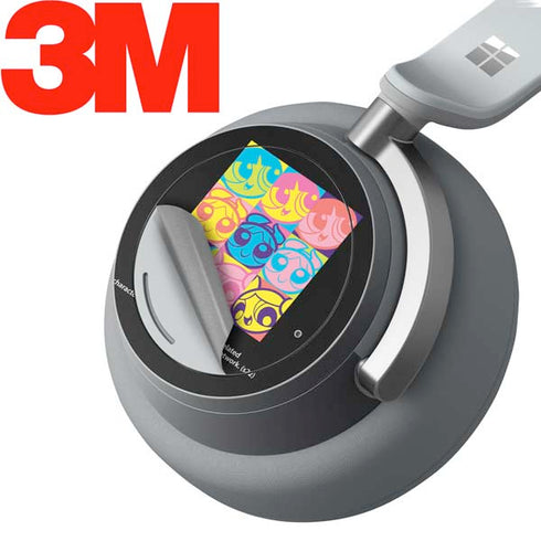 Cartoon Network Powerpuff Girls Neon Surface Headphones Skin