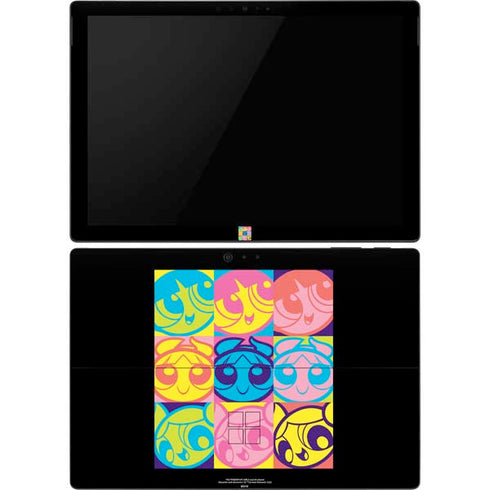 Cartoon Network Powerpuff Girls Neon Surface Pro 6 Skin
