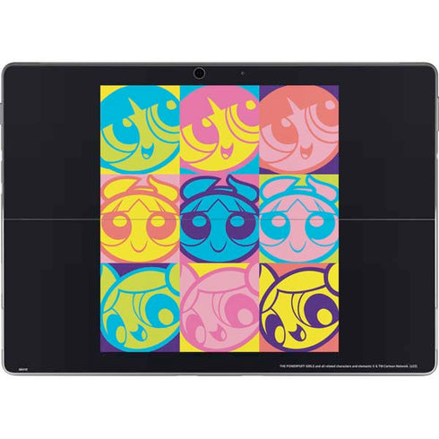 Cartoon Network Powerpuff Girls Neon Surface Pro 9 Skin