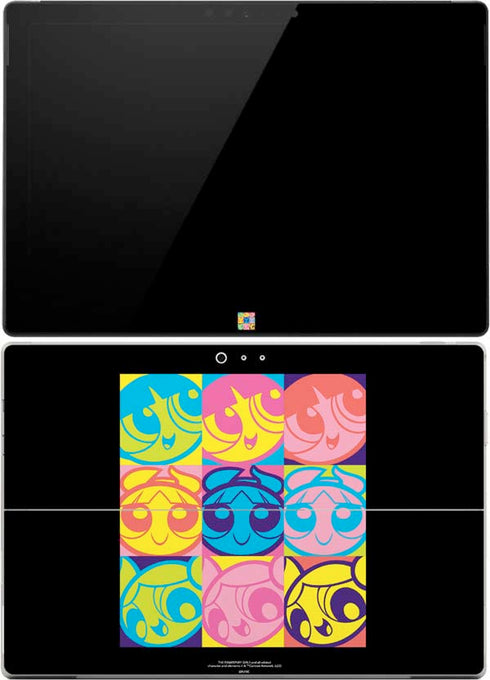Cartoon Network Powerpuff Girls Neon Surface Pro (2017) Skin