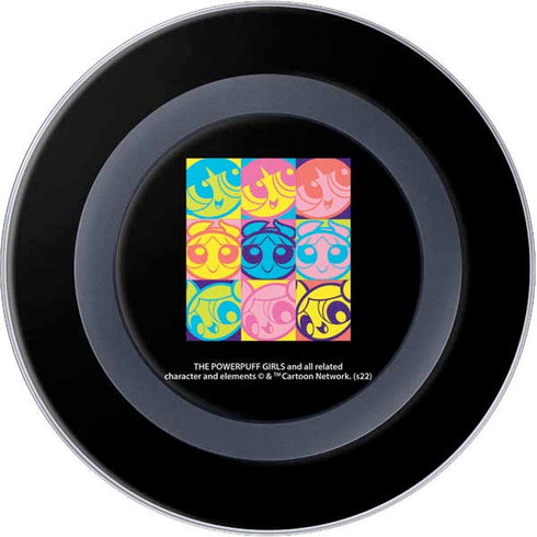 Cartoon Network Powerpuff Girls Neon Wireless Charger Skin