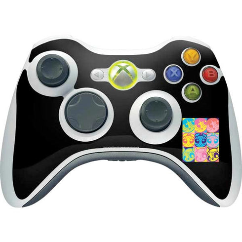 Cartoon Network Powerpuff Girls Neon Xbox 360 Wireless Controller Skin