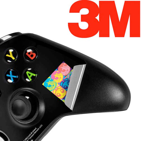 Cartoon Network Powerpuff Girls Neon Xbox One X Controller Skin