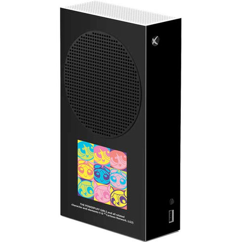 Cartoon Network Powerpuff Girls Neon Xbox Series S Console Skin