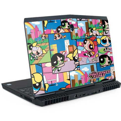 Cartoon Network Powerpuff Girls Patches Dell Alienware Skin