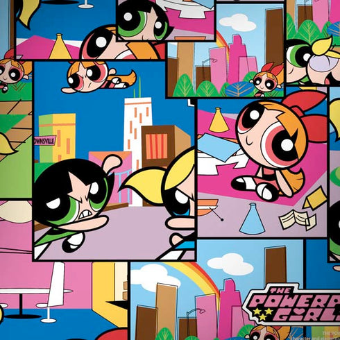 Cartoon Network Powerpuff Girls Patches Dell Alienware Skin