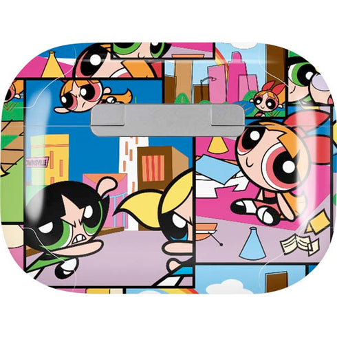 Cartoon Network Powerpuff Girls Patches Apple AirPods Pro Skin