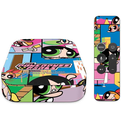 Cartoon Network Powerpuff Girls Patches Apple TV Skin