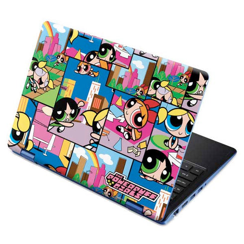 Cartoon Network Powerpuff Girls Patches Aspire R11 11.6in Skin